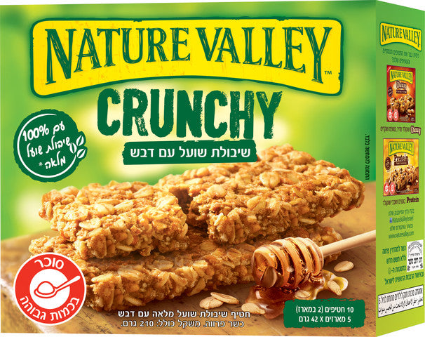 חטיף שיבולת שועל עם דבש