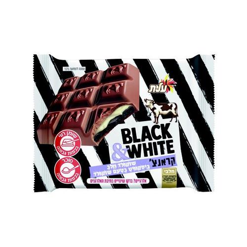 Crunchy Para chocolate black and white biscuit