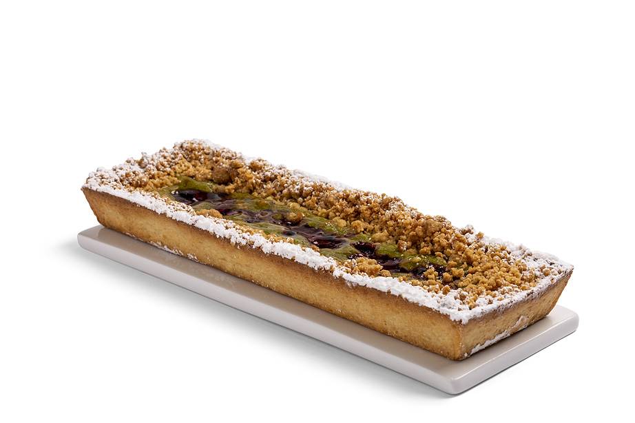 Caramel Nut Pie Cake