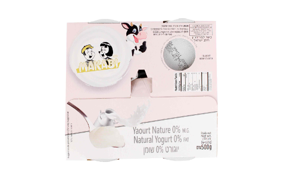 Vanilla Flavor Yogurt 125 g 1/4