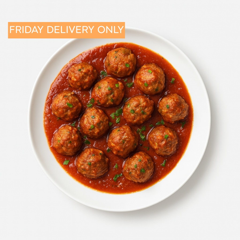 Meatball in red sauce (Tagine)