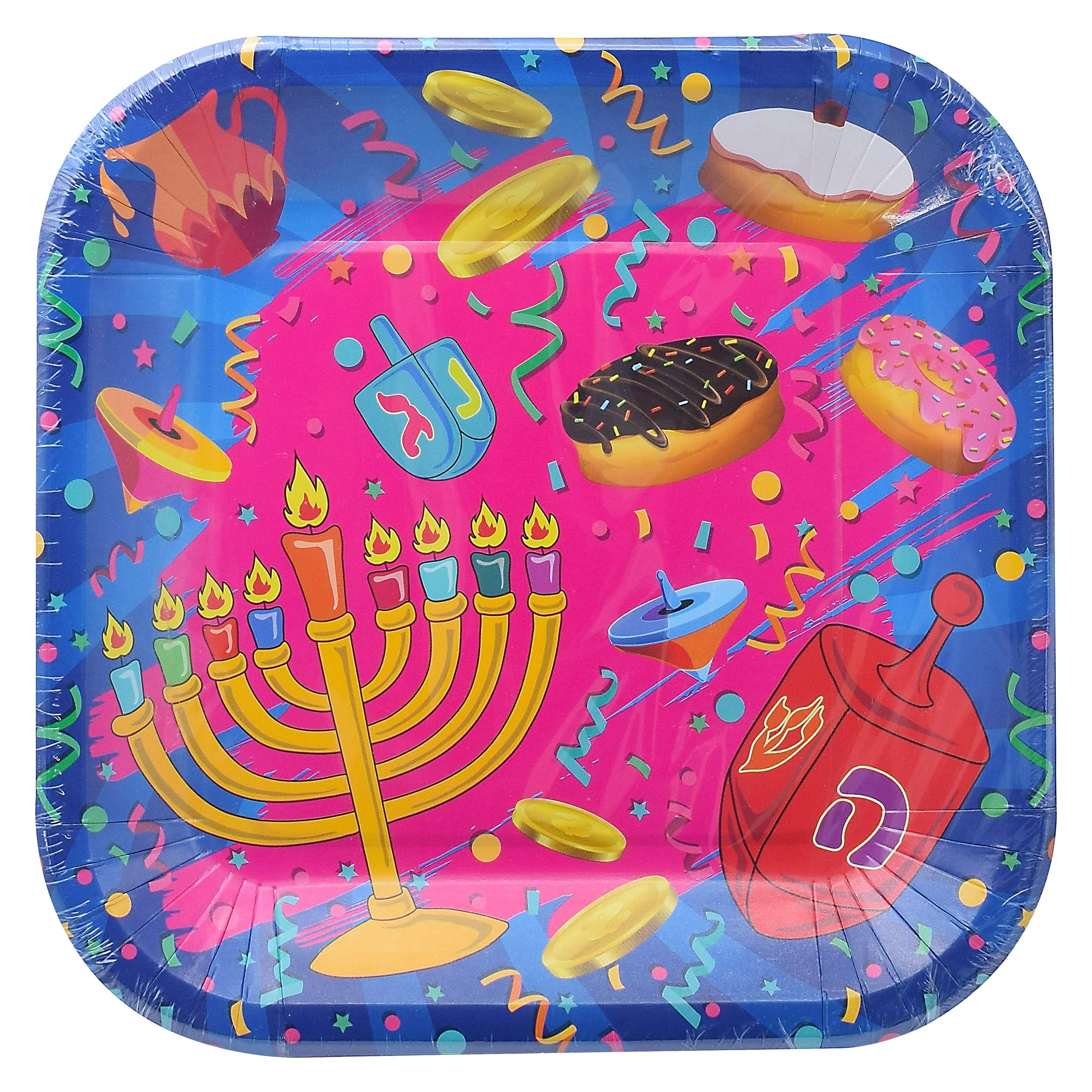 Chanuka Plates