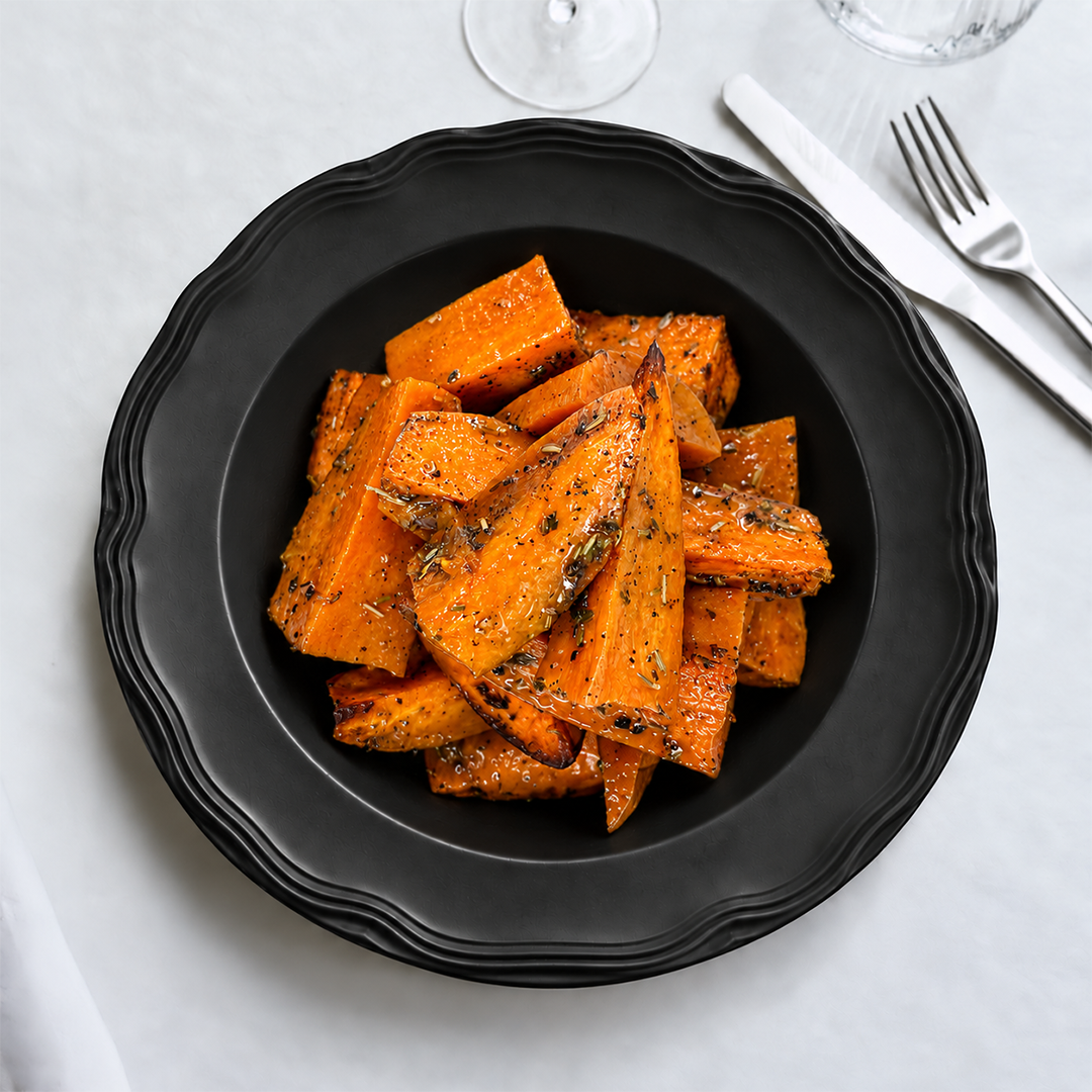 Roasted Sweet Potatoes with Olive Oil