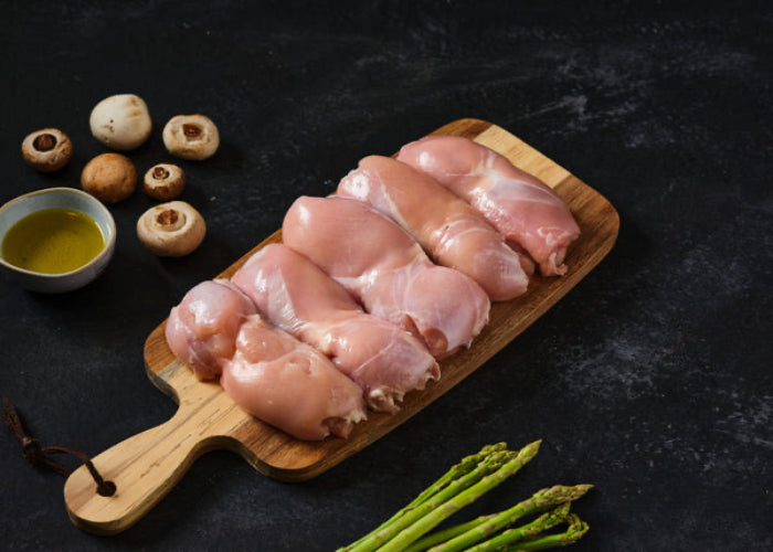 Boneless Skinless Chicken Thigh (Avg Wgt 1.2 Kg)