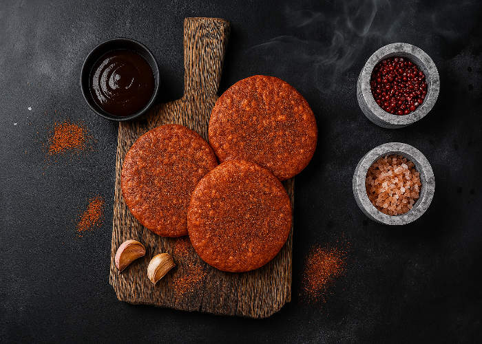 Beef Burgers 4 oz. BBQ