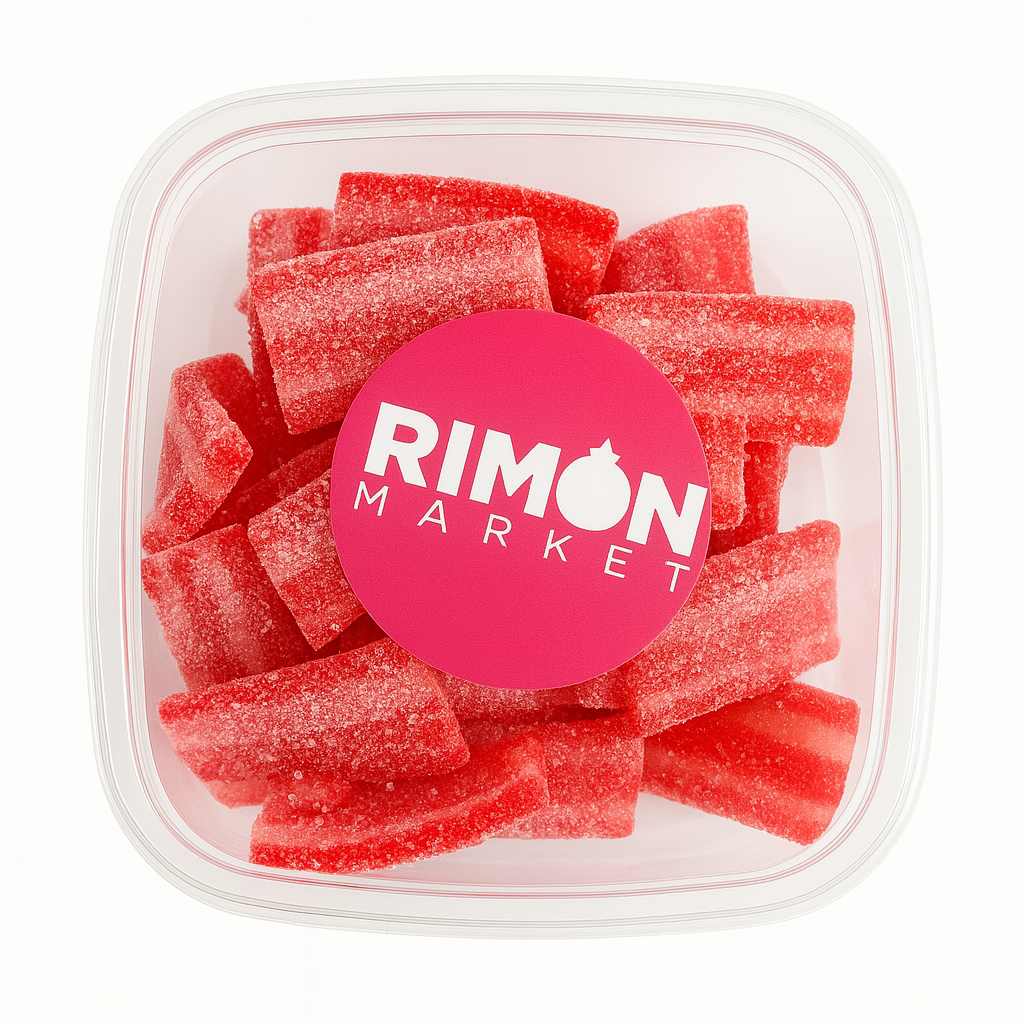 Strawberry Sour Belts Candy