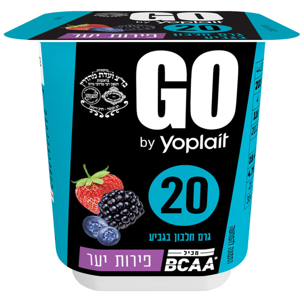 Go yogurt with berries