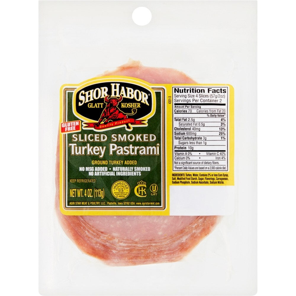 Sliced Turkey Pastrami