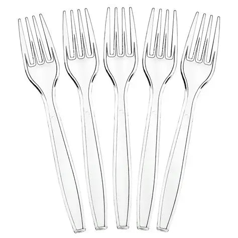 Clear Plastic Fork