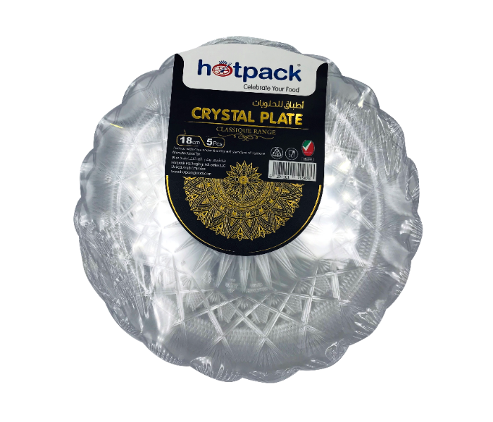 Crystal Plate 18 cm