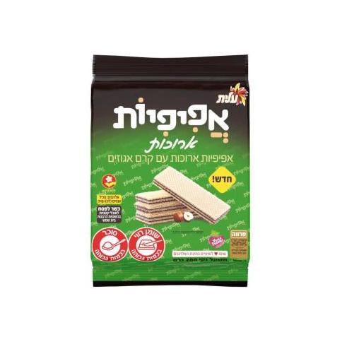 Long Wafers with Hazelnut Cream