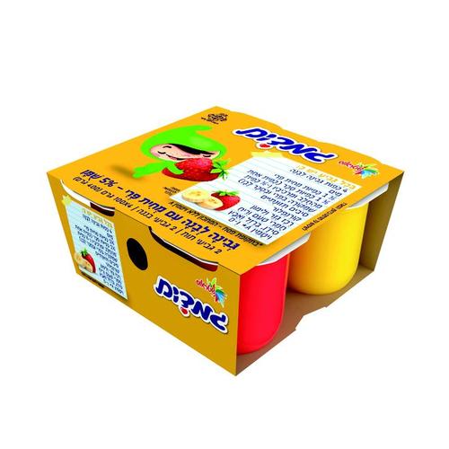 Gamadim strawberry and banana yogurt 5% 4-pack