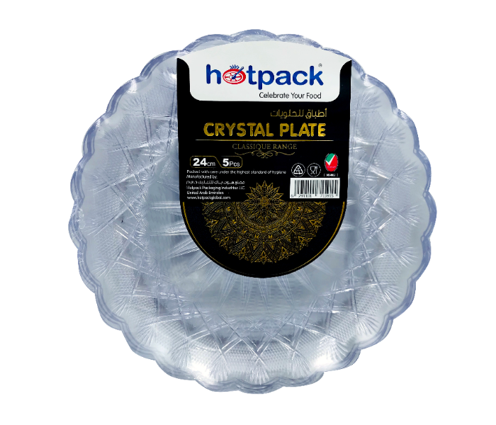 Crystal Plate 24 cm