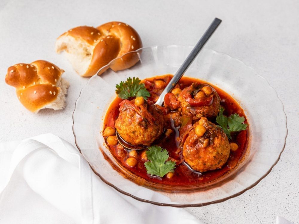 Fish Balls in Moroccan Sauce