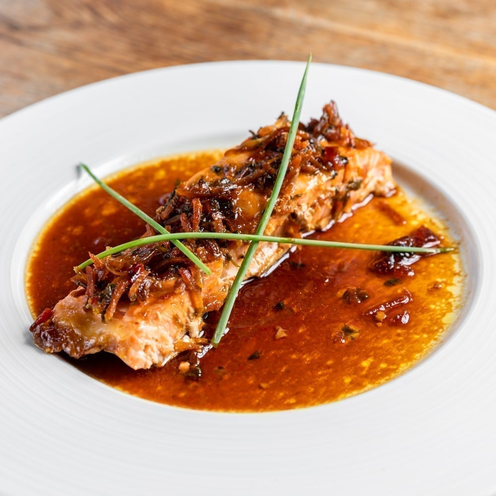 Salmon Fillet with Miso