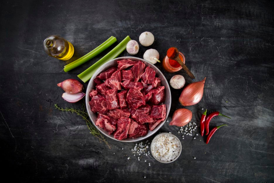 Diced Meat For Cholent