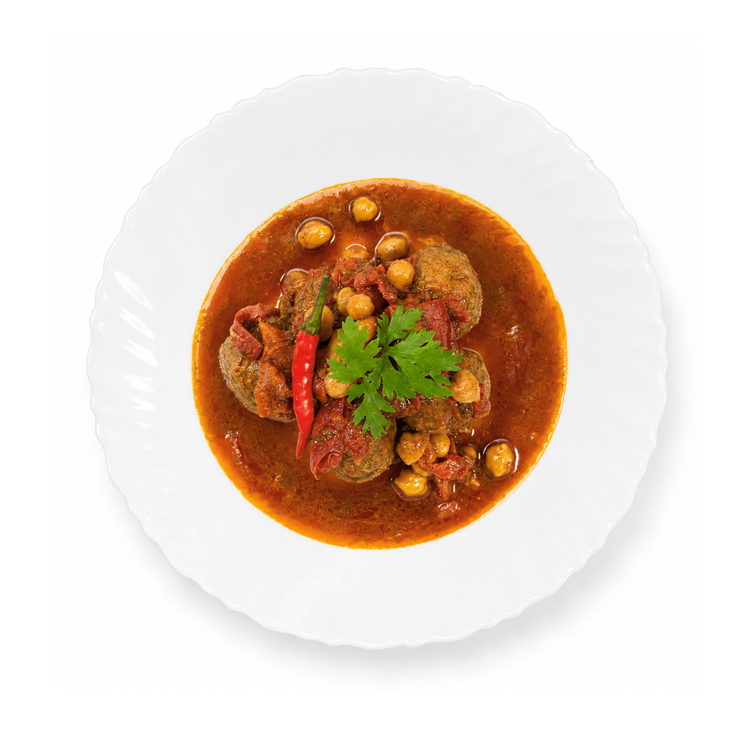 Fish Balls in Moroccan Sauce