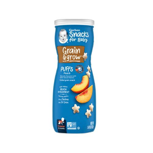 Puffs Cereal Snack, Peach