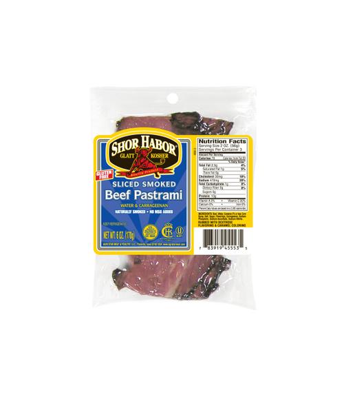 Sliced Smoked Pastrami
