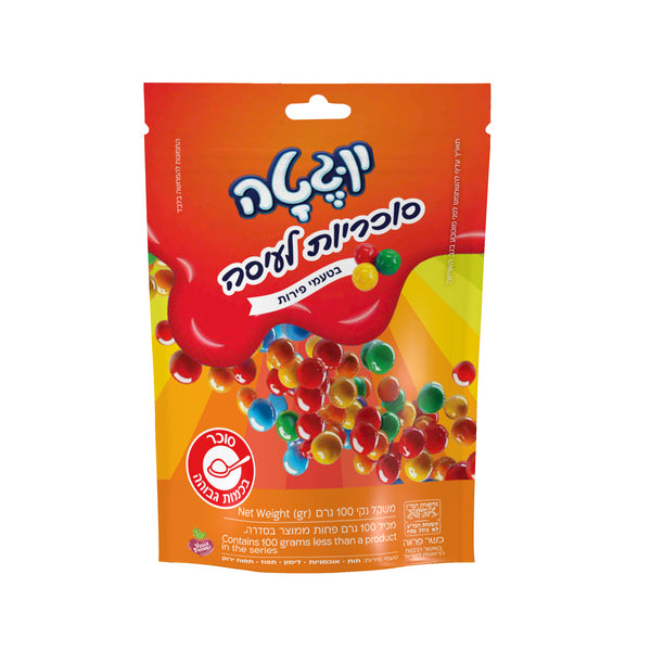 Fruit-flavored candies