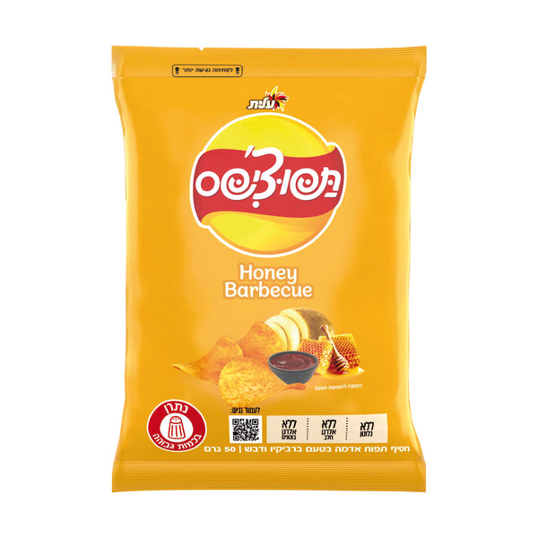 Barbecue and honey potato chips 50 g