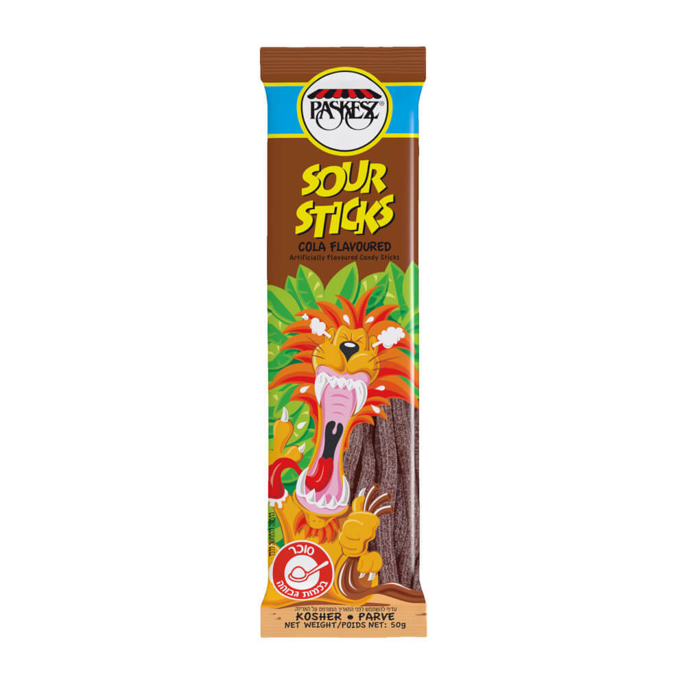 Sour Cola Sticks 50g