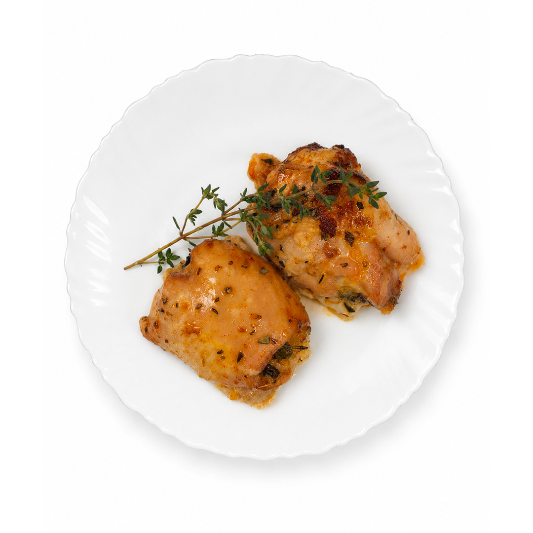 Chicken Thighs Stuffed with Rice & Herbs