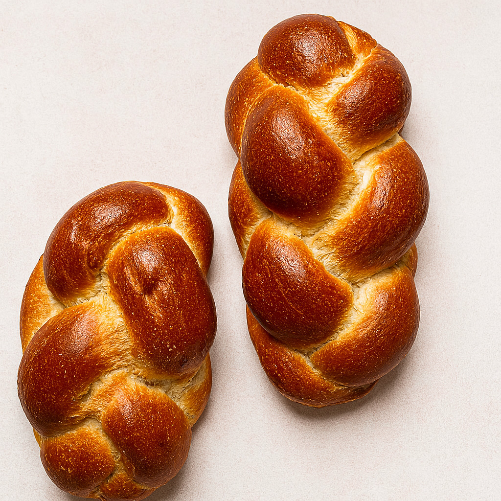 Sweet Challah Pair