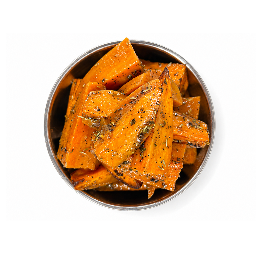 Sweet Potato with Date Syrup and Rosemary Oil-500 gm