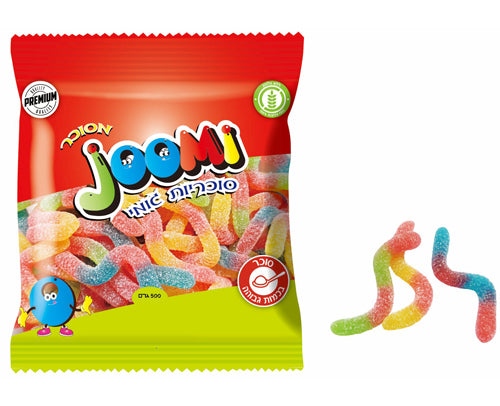 Jumi Gummy Sour Sugared Snake 500g
