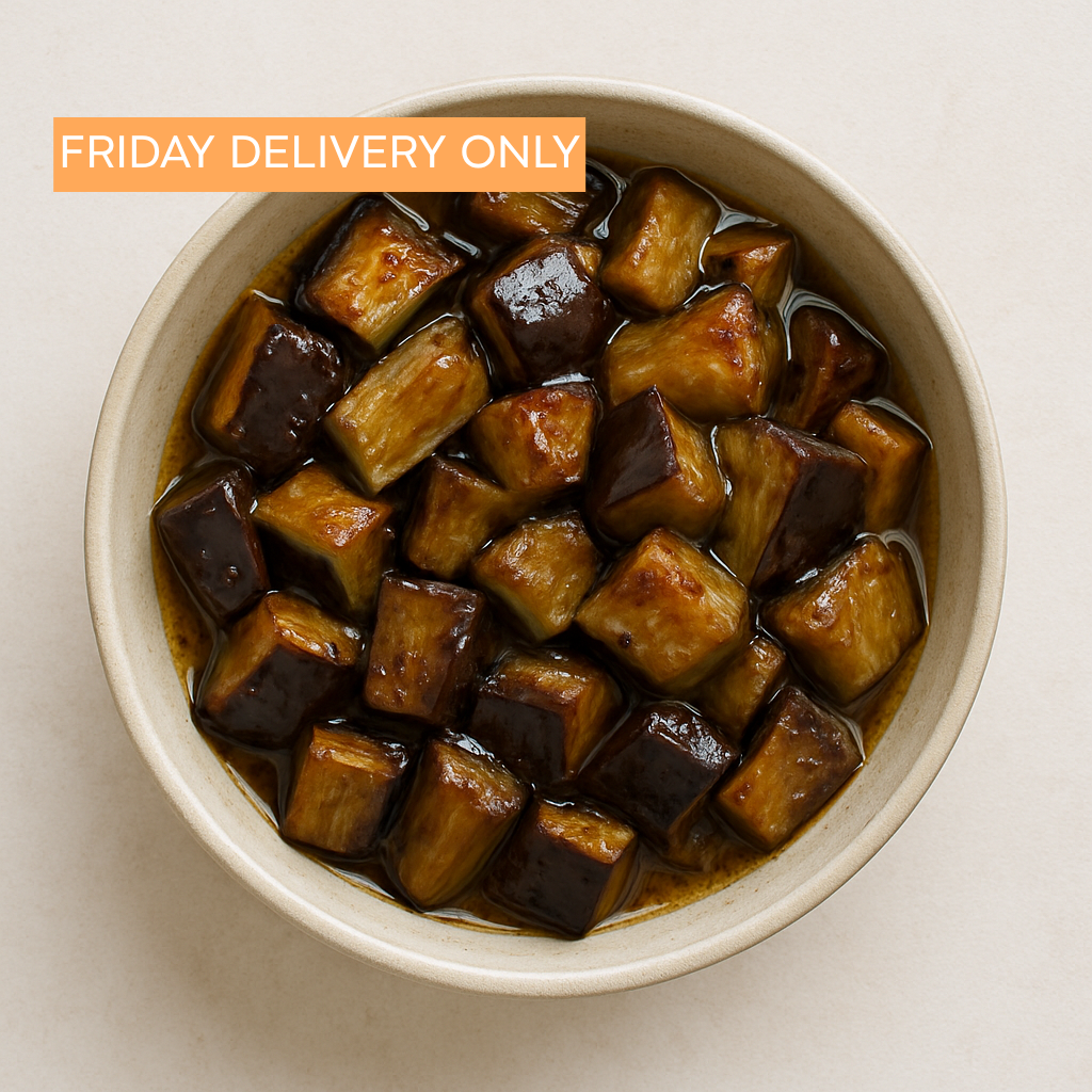 Fried Eggplant Salad