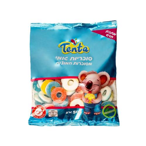 Sour ring gummies