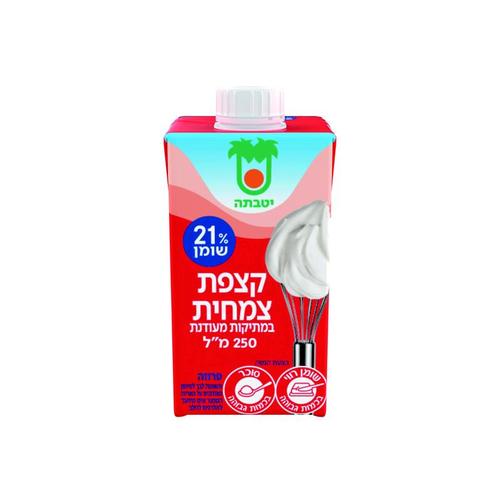 Plant-based cream mildly sweetened 21%