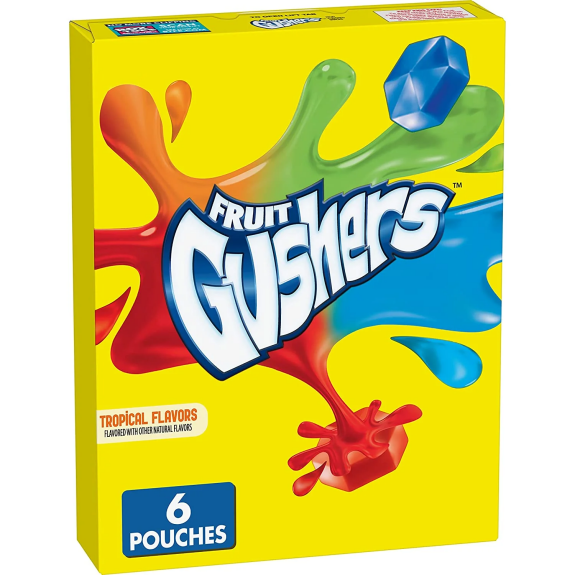 Betty Crocker Gushers Tropical 4.8 Oz