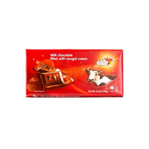 Milk chocolate Para filled with nougat