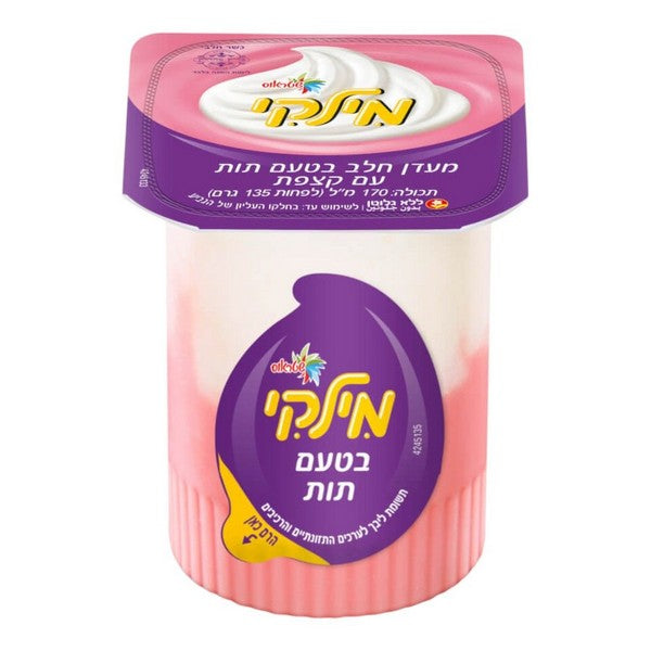 Strawberry layered milky