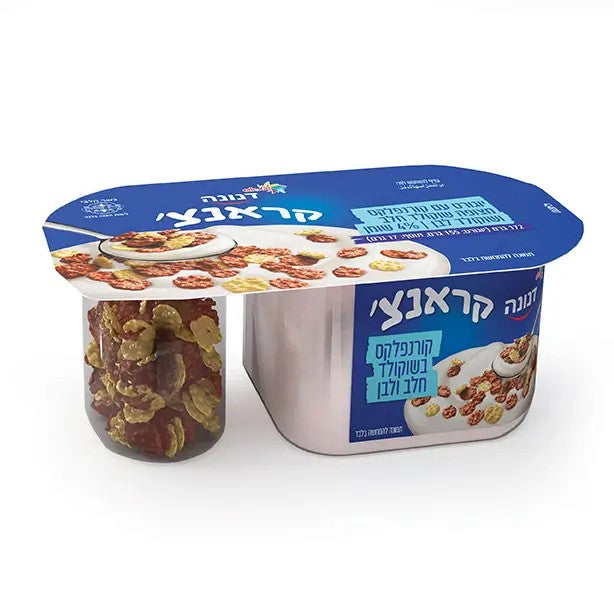 Danone Crunch Yogurt with cornflakes