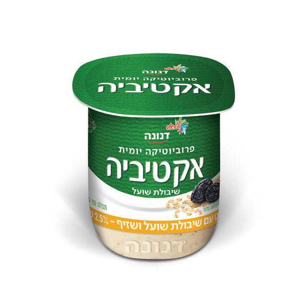 אקטיביה עם שיבולת שועל ושזיף