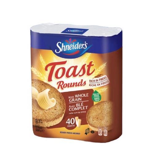 Whole Wheat Round Toast