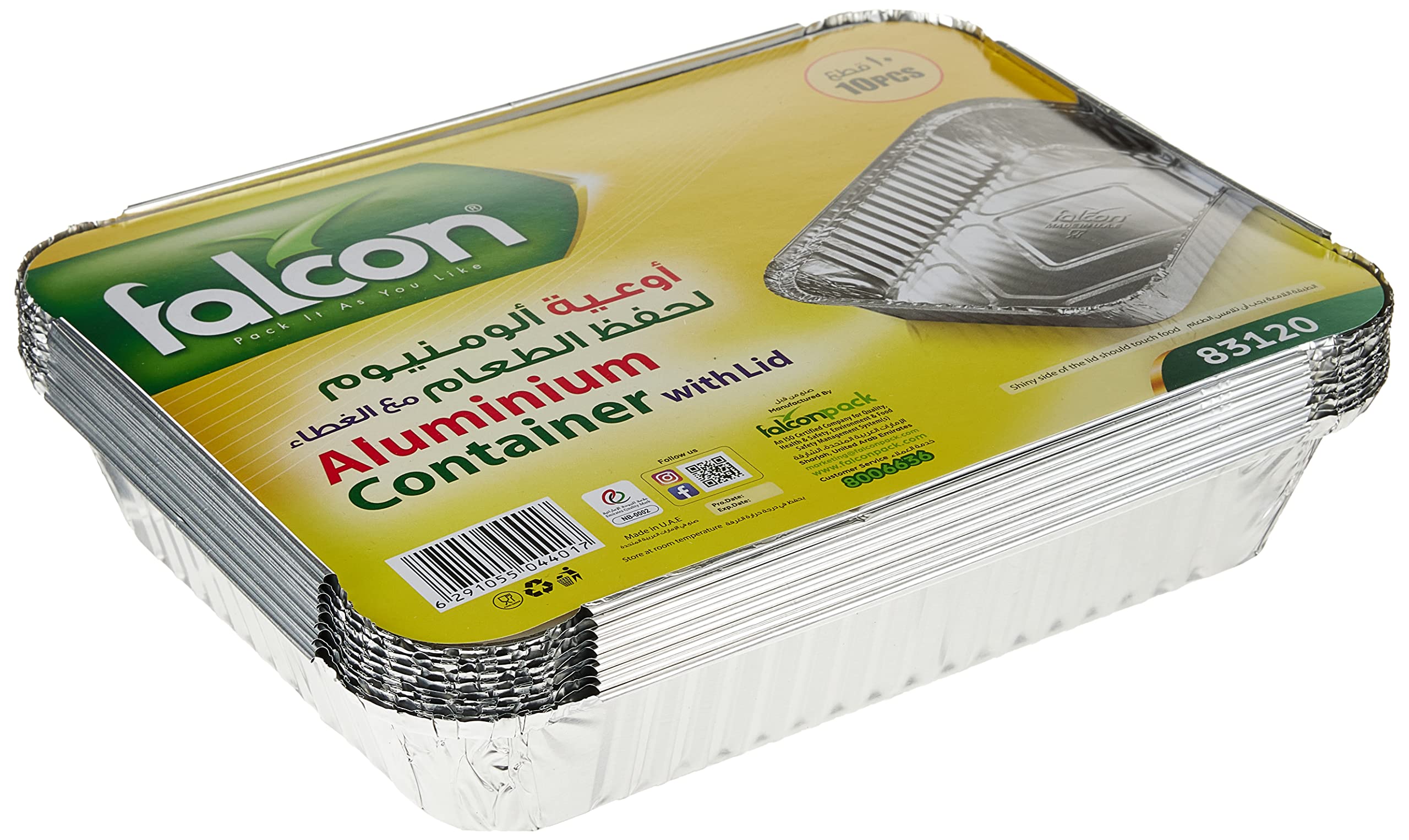 Aluminium Container (10 Pc)