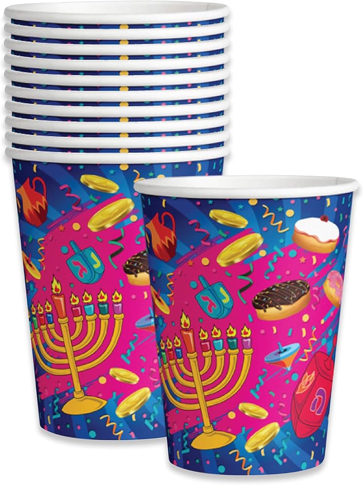 Hanukkah Paper Cup