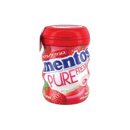 Mentos Pure Strawberry red gum