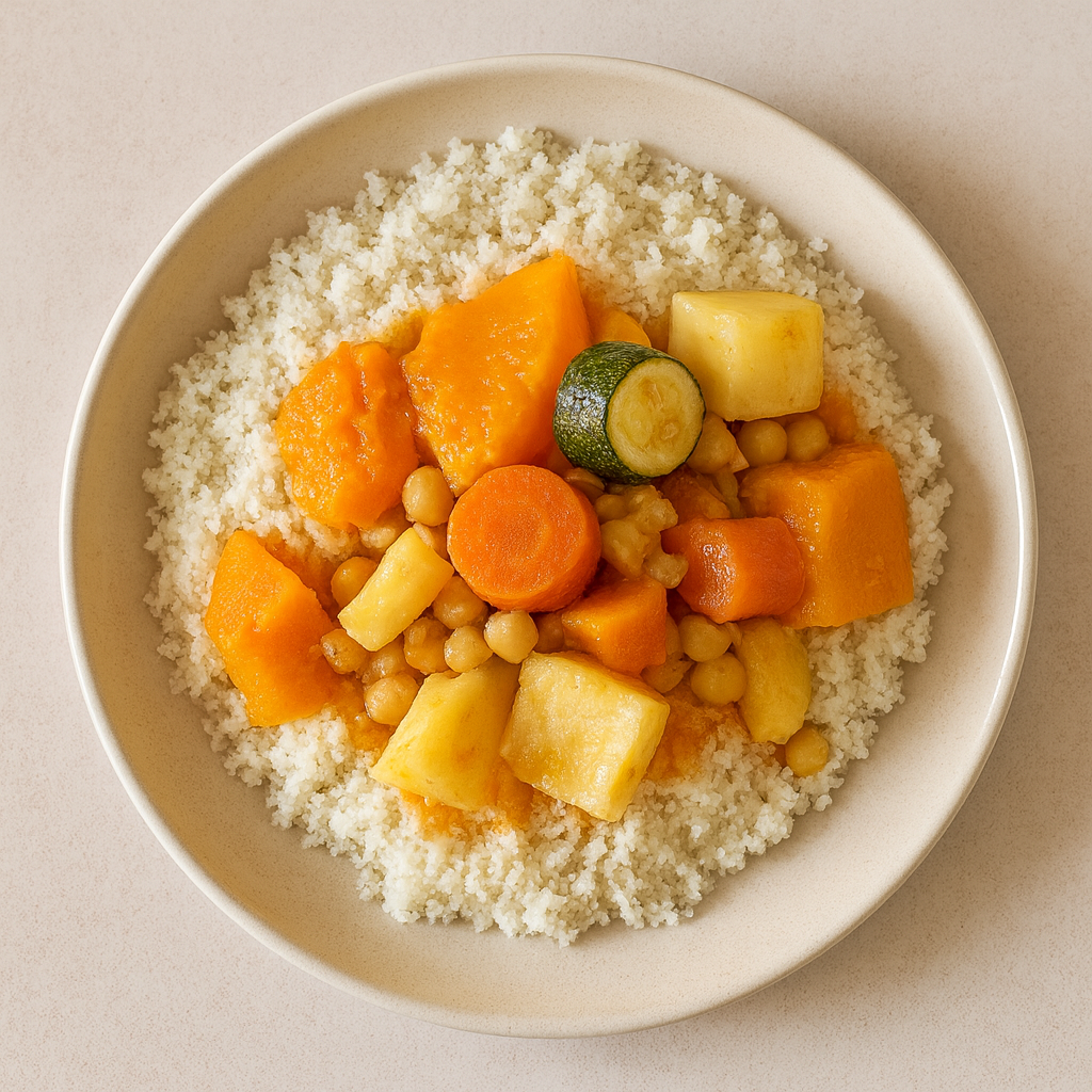 Couscous with Sauce