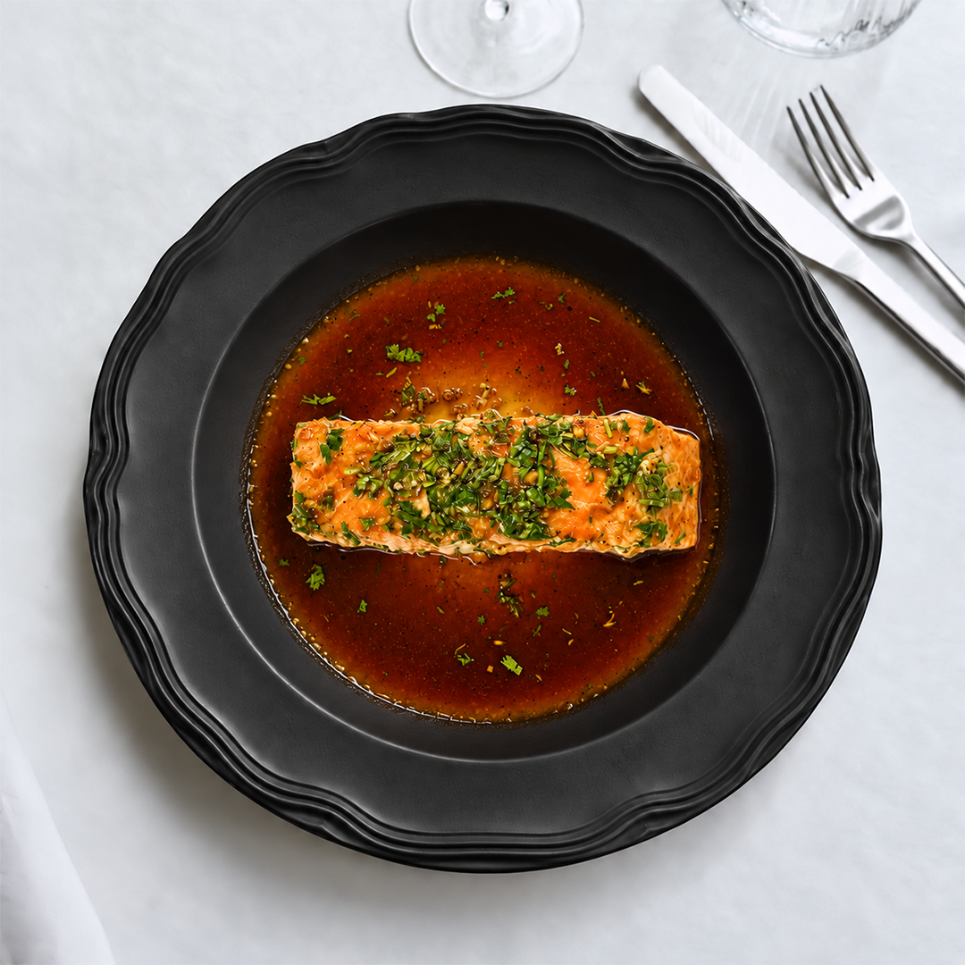 Salmon Fillet with Asian Sauce