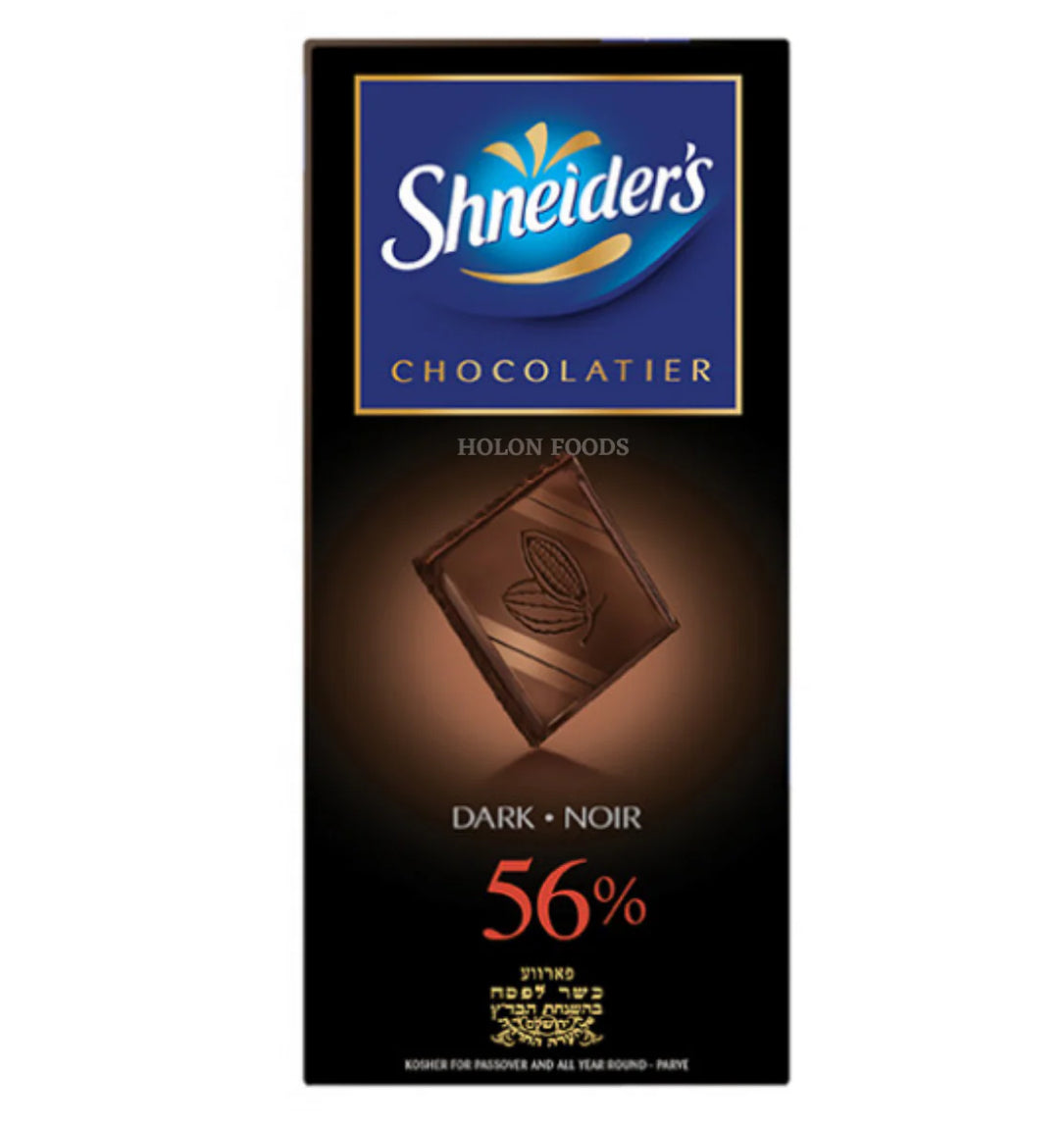 Schneider's dark chocolate 56% parve