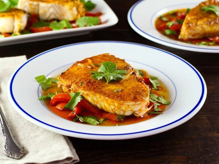 Fish Fillet in Moroccan Sauce
