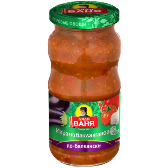 Eggplant caviar "Balkan style"