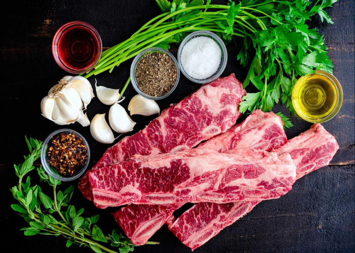 Beef Rib Strips With Bone