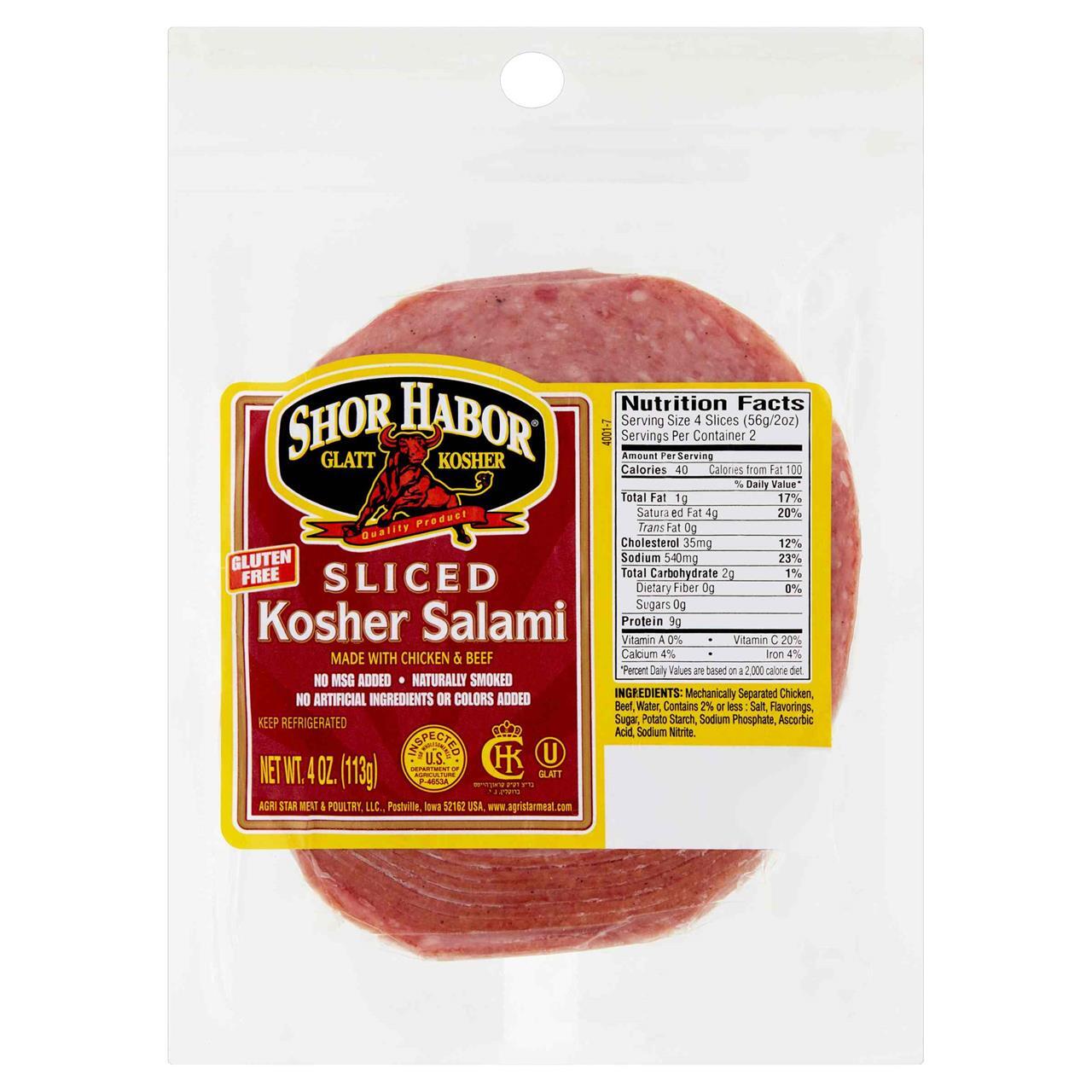 Sliced Salami
