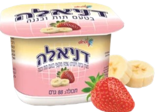 Danielle Milk Delight Strawberry Banana Flavor